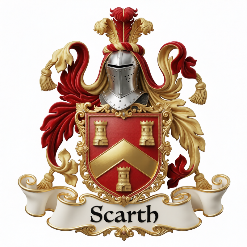 Scarth Family Crest - 4
