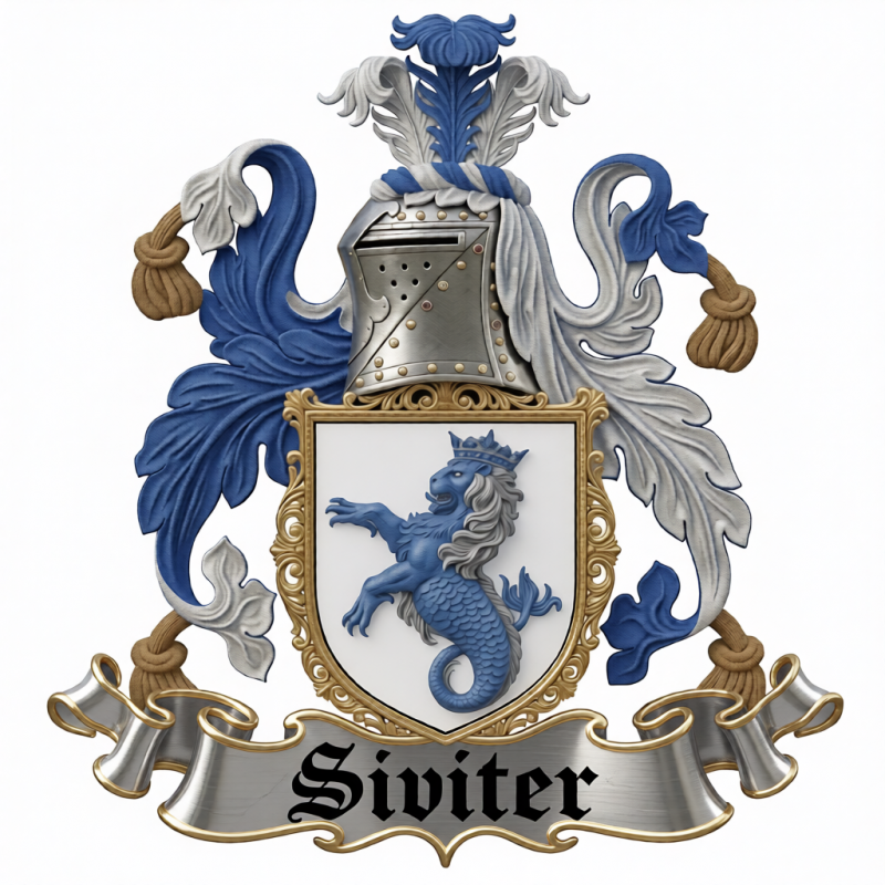 Siviter Family Crest - 1
