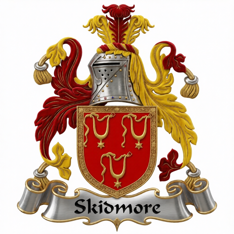 Skidmore Family Crest - 2
