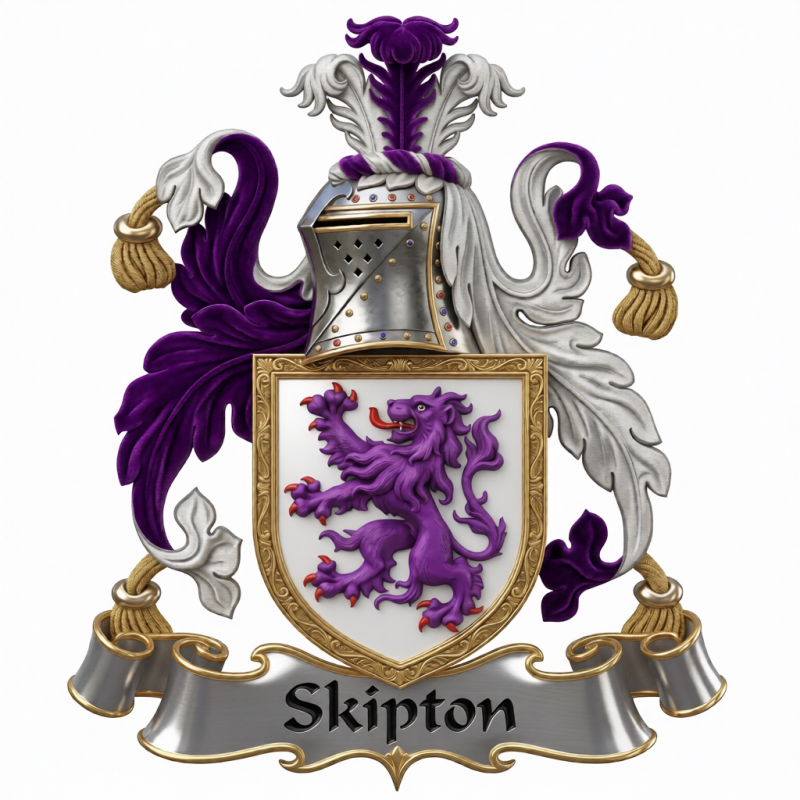 Skipton Family Crest - 2
