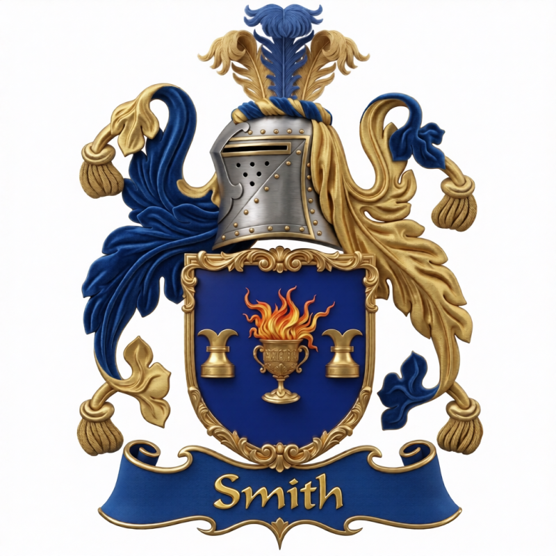 Smith Family Crest - 1
