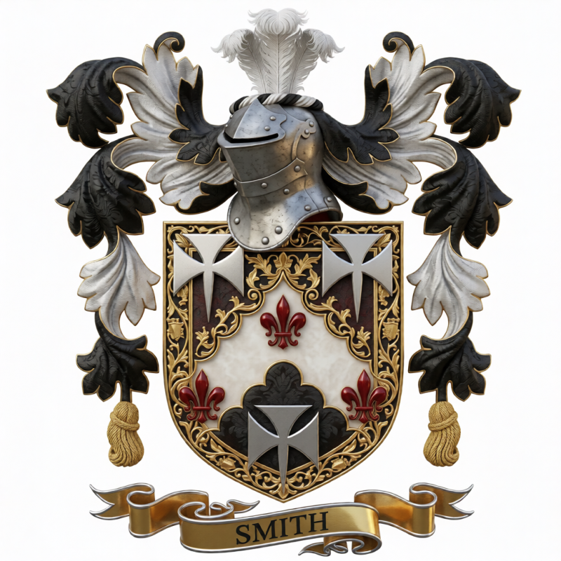 Smith Family Crest - 1
