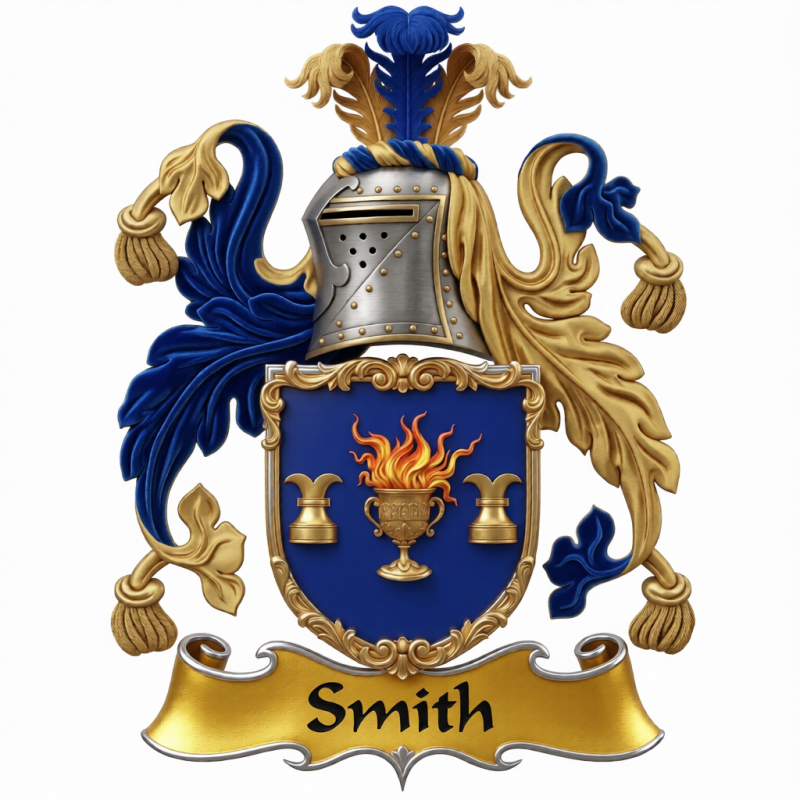 Smith Family Crest - 2
