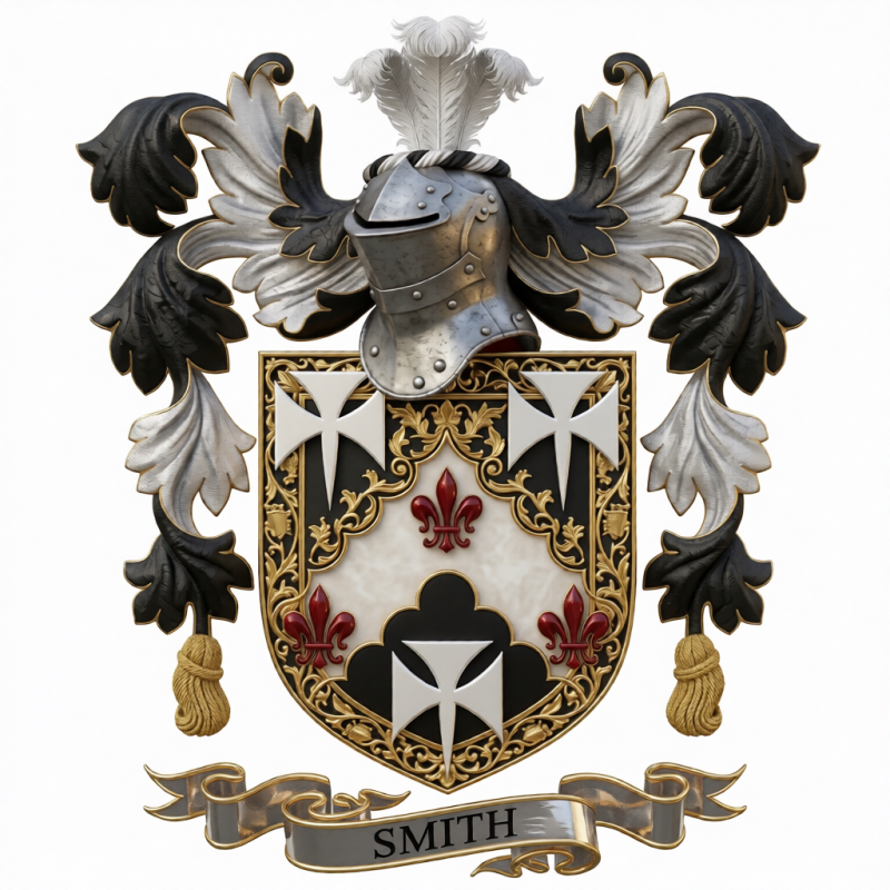 Smith Family Crest - 2
