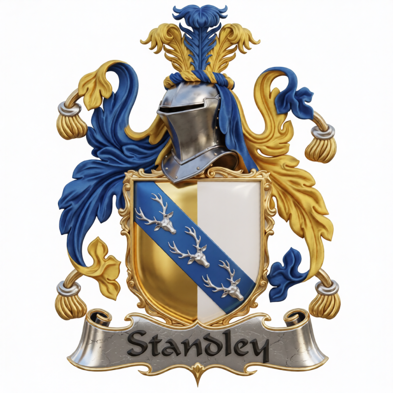 Standley Family Crest - 3
