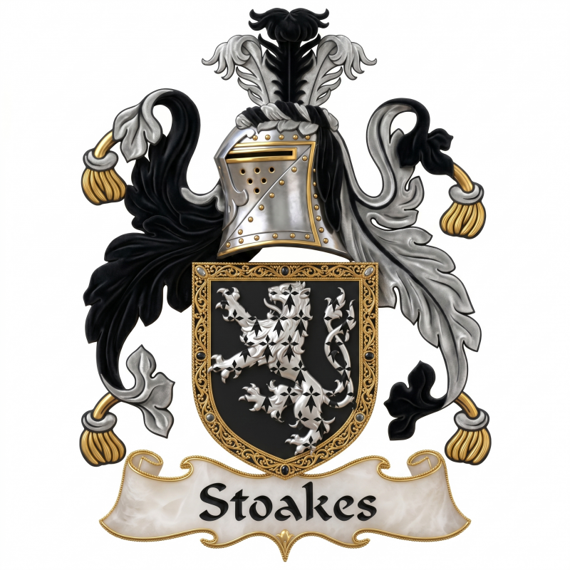 Stoakes Family Crest
