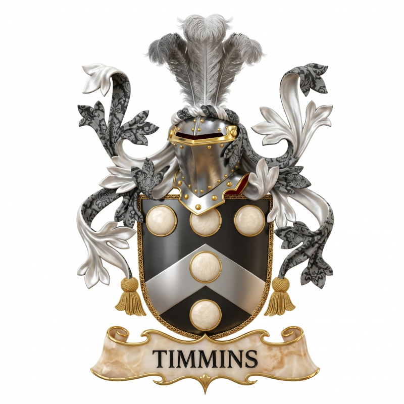 Timmins Family Crest
