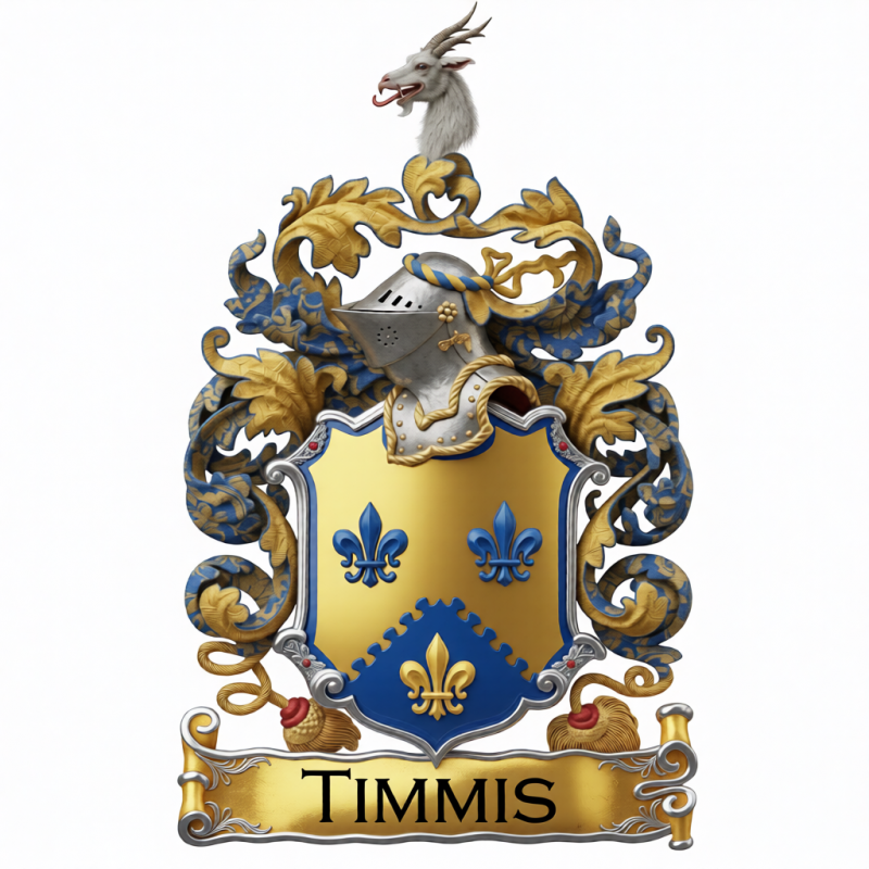 Timmis Family Crest - 2
