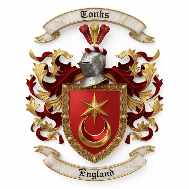Tonks Family Crest
