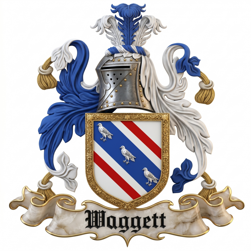 Waggett Family Crest
