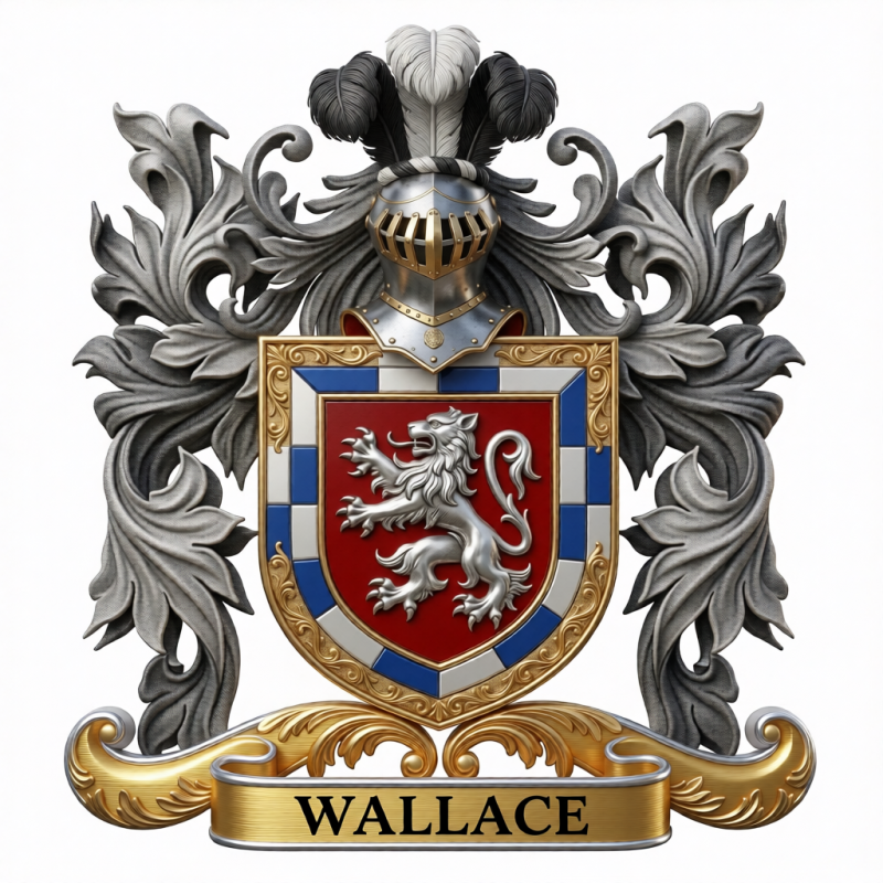 Wallace Family Crest - 1

