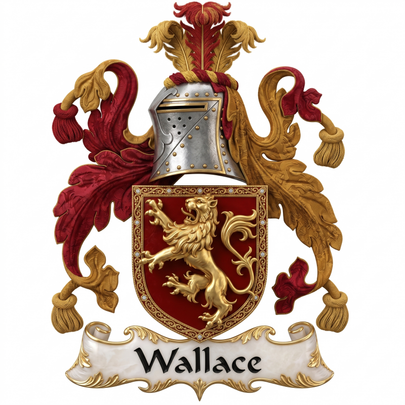 Wallace Family Crest a
