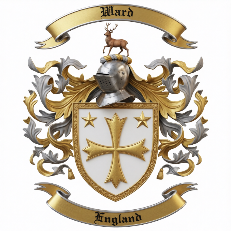 Ward Family Crest - 1

