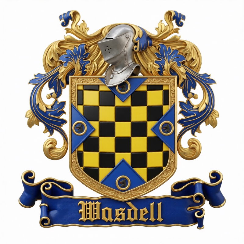 Wasdell Family Crest - 3
