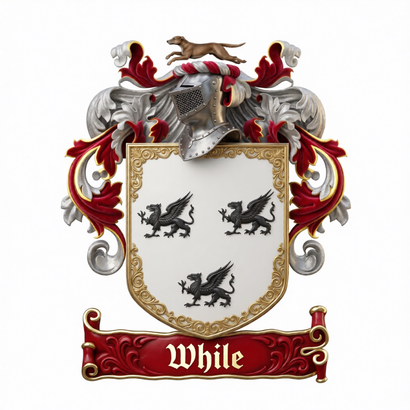 While Family Crest - 3
