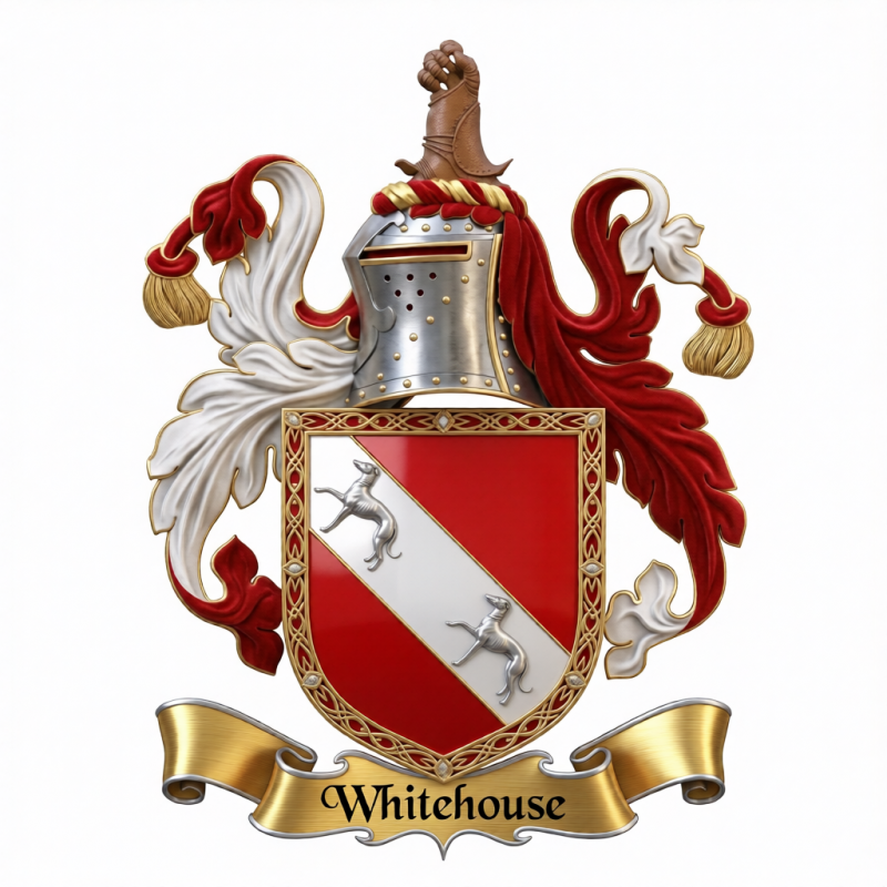 Whitehouse Family Crest - 2
