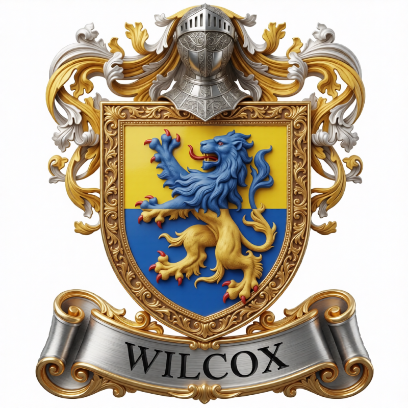 Wilcox Family Crest - 2

