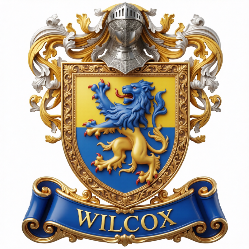 Wilcox Family Crest - 3
