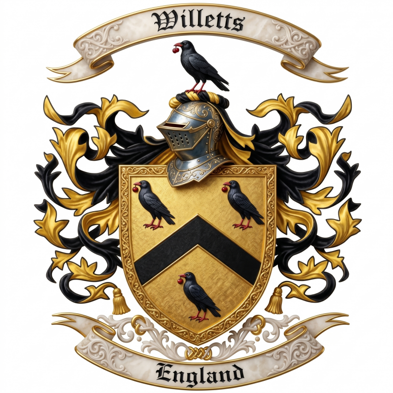 Willetts Family Crest
