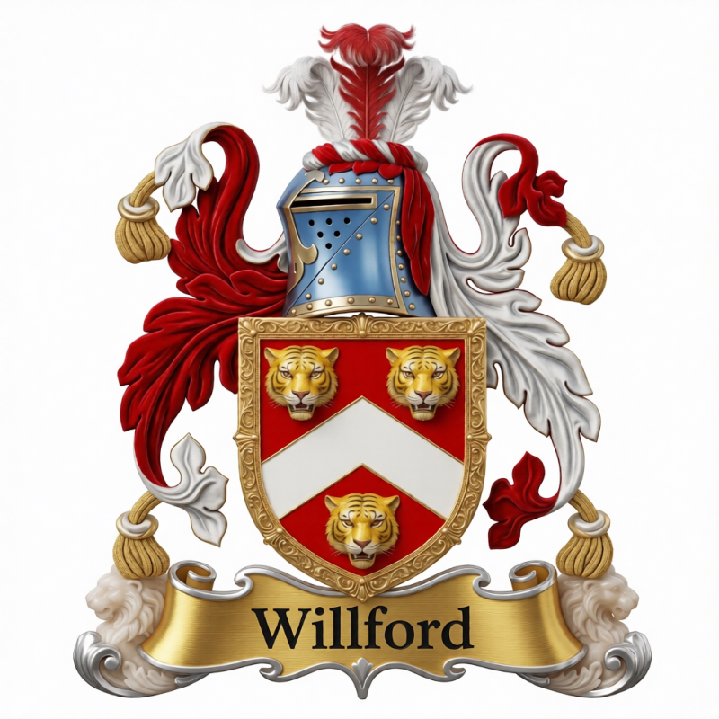 Willford Family Crest - 1
