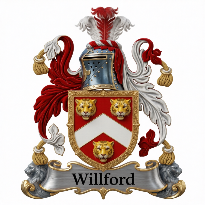 Willford Family Crest - 2
