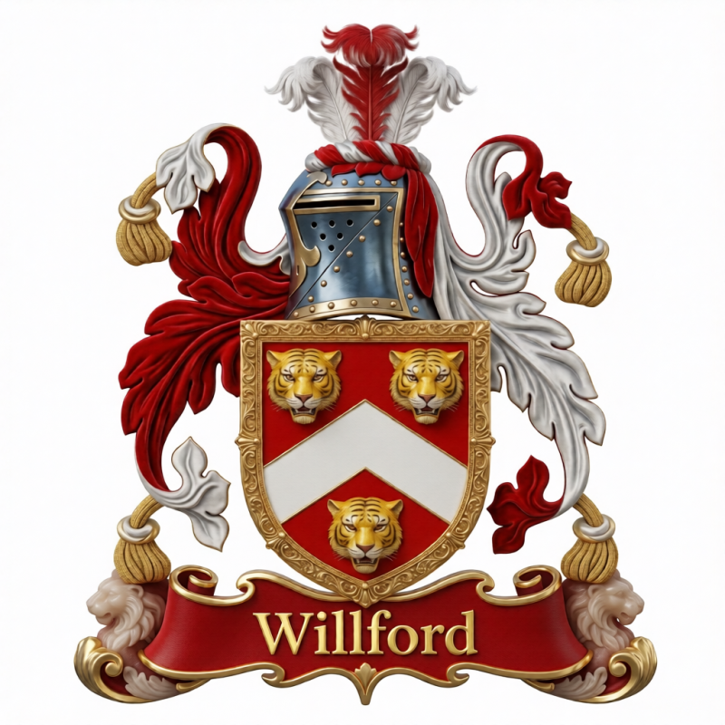 Willford Family Crest - 3
