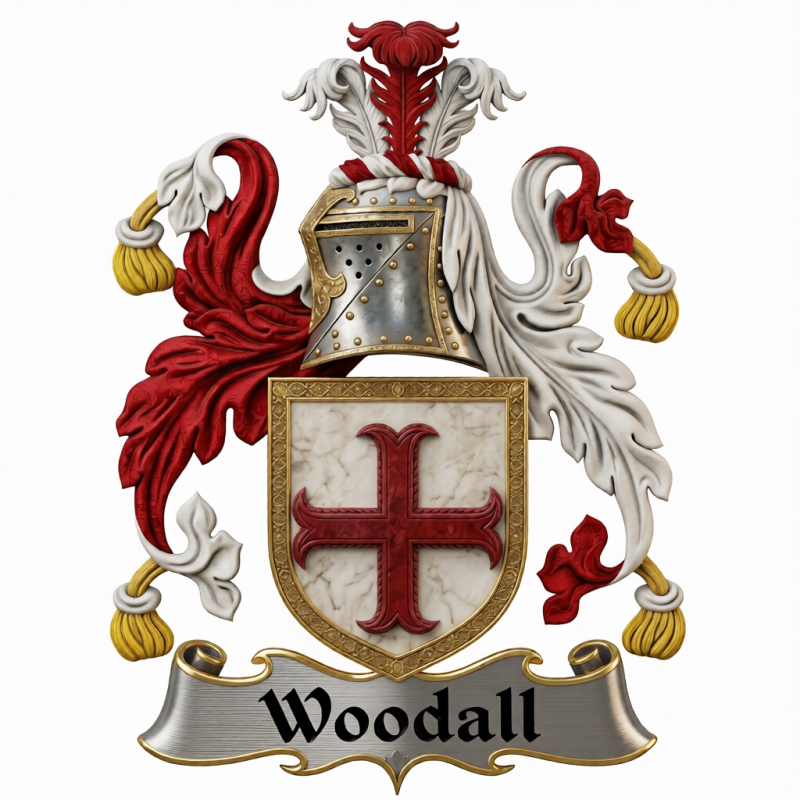 Woodall Family Crest - 2
