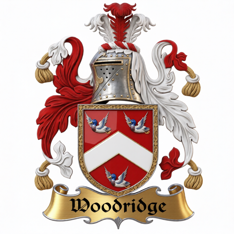 Woodridge Family Crest - 2
