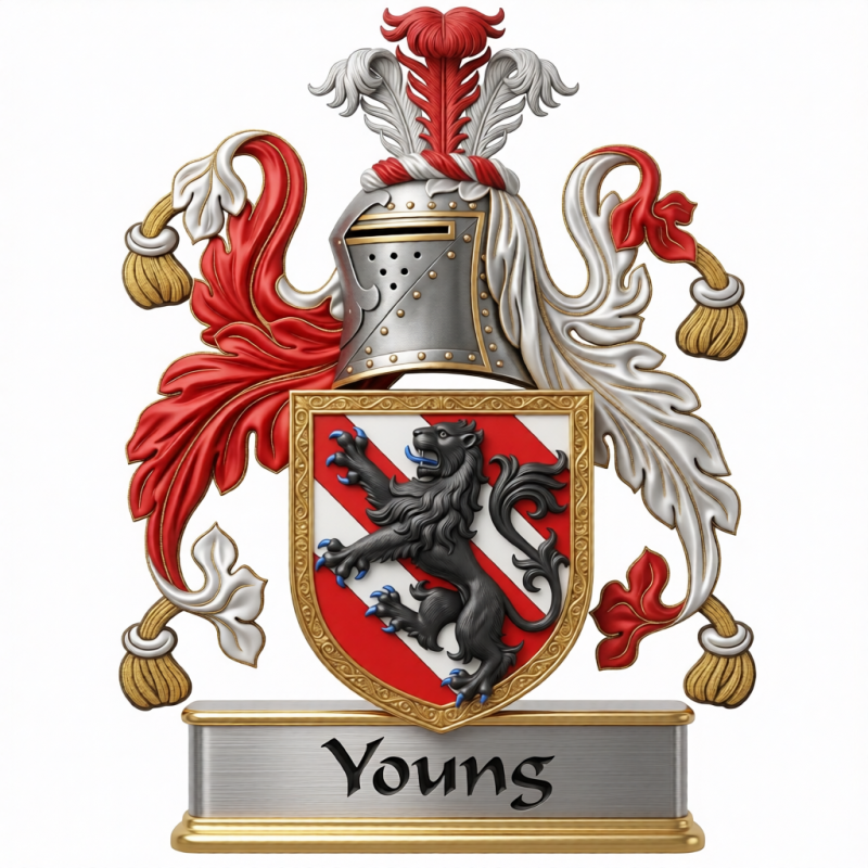 Young Family Crest - 1
