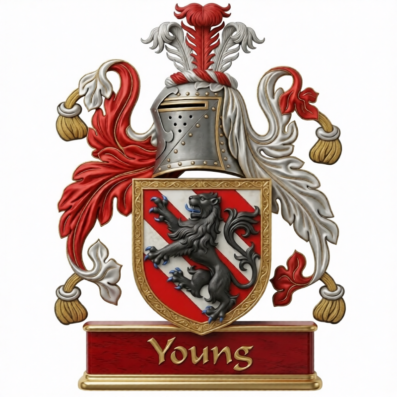 Young Family Crest - 2
