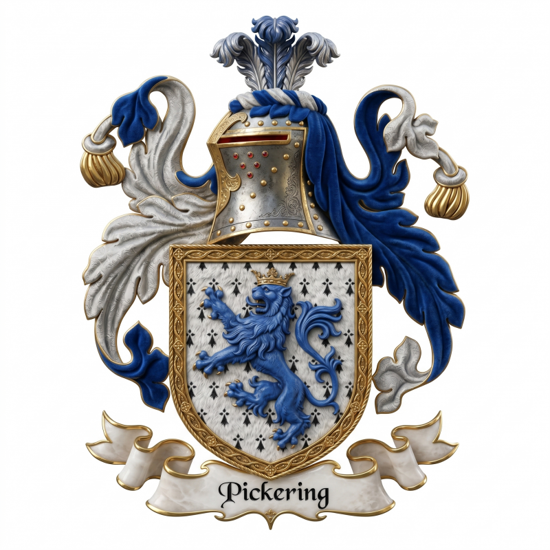 pickering Family Crest
