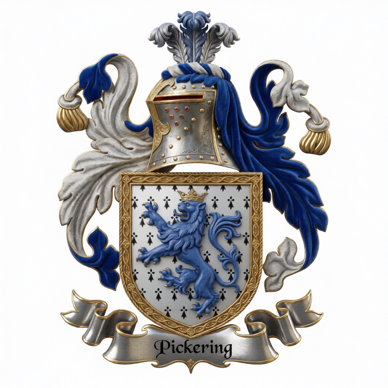 pickering Family Crest - 2
