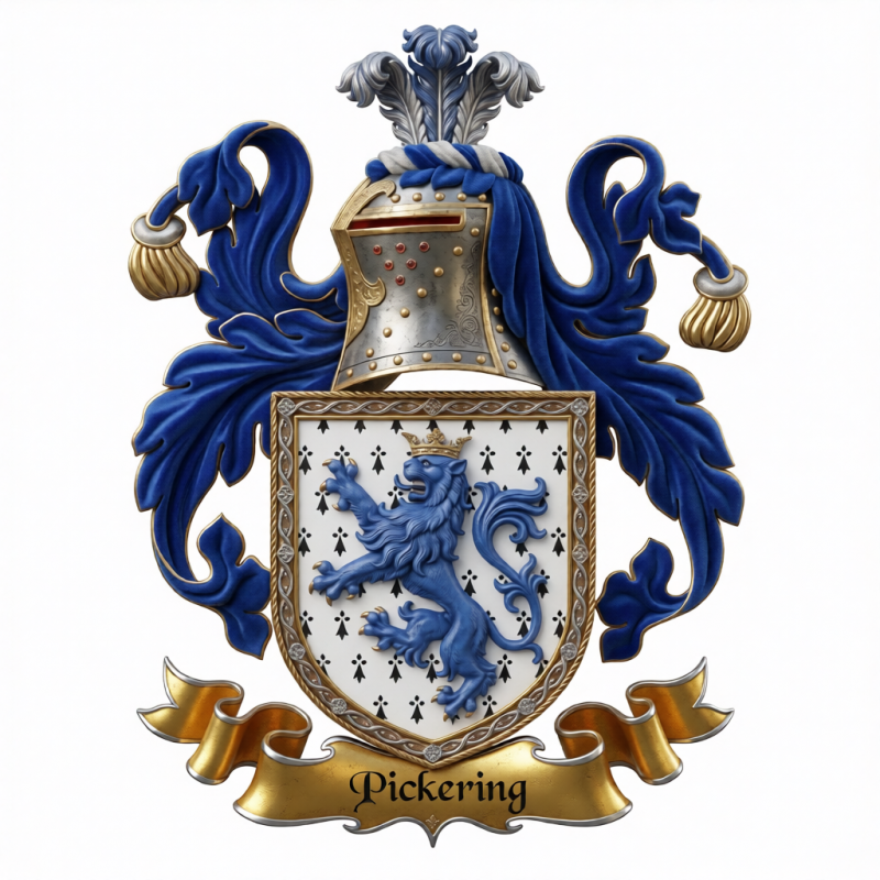 pickering Family Crest - 3
